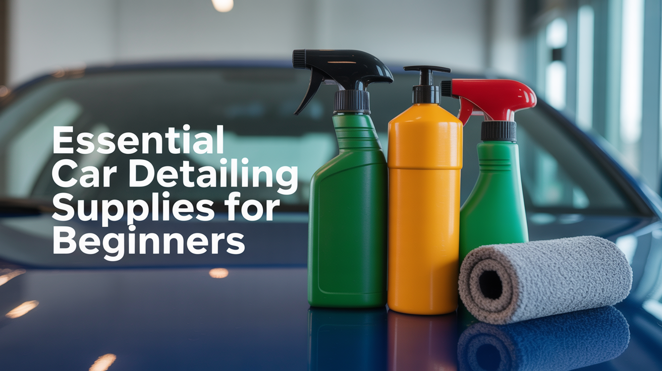 Essential Car Detailing Supplies for Beginners