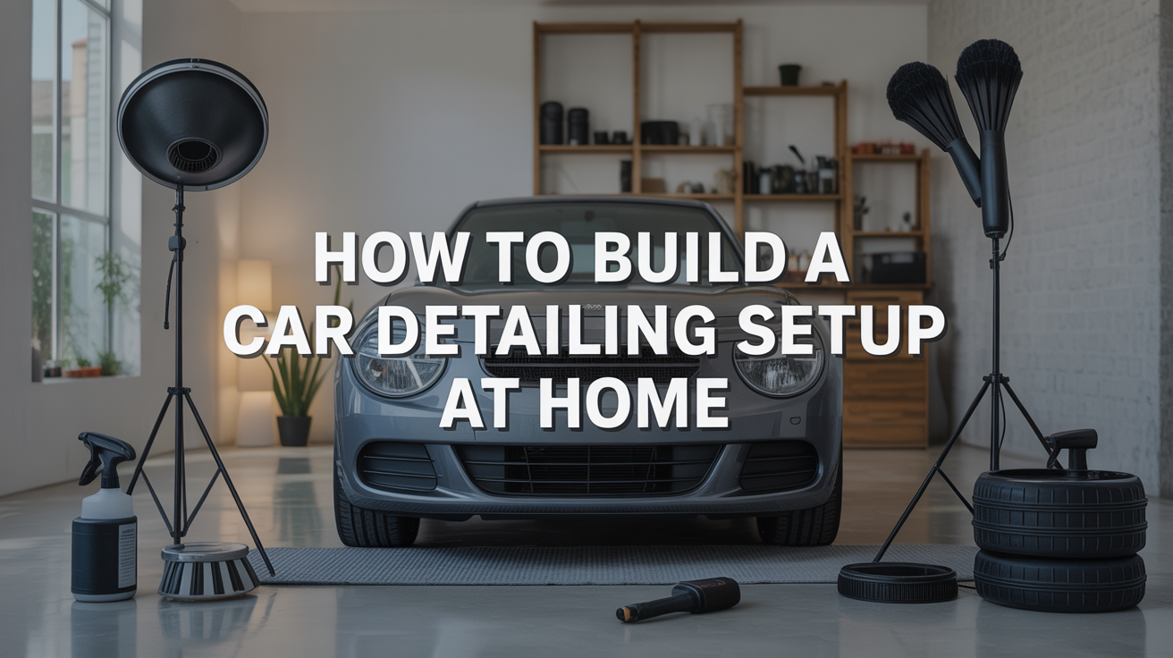 How to Build a Car Detailing Setup at Home