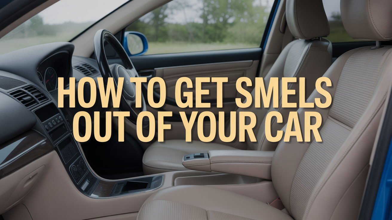 How to Get Smells Out of Your Car