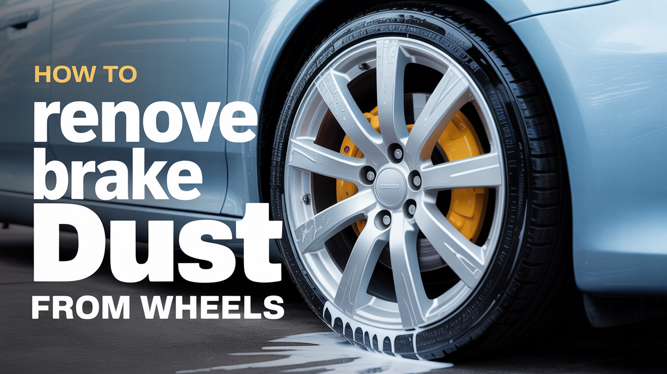How to Remove Brake Dust From Wheels