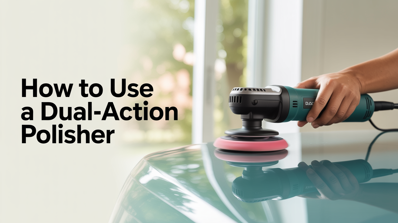 How to Use a Dual-Action Polisher