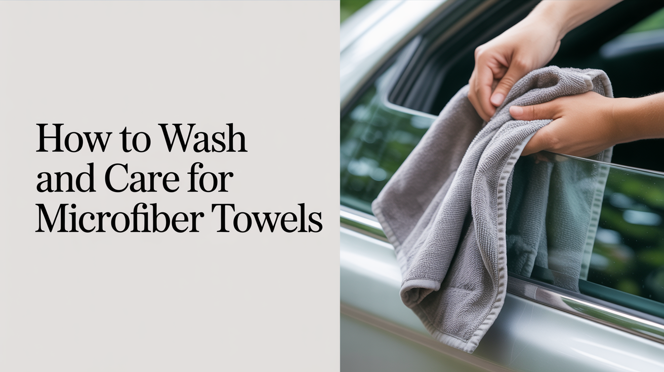How to Wash and Care for Microfiber Towels