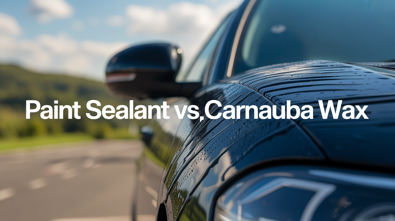 Paint Sealant vs Carnauba Wax