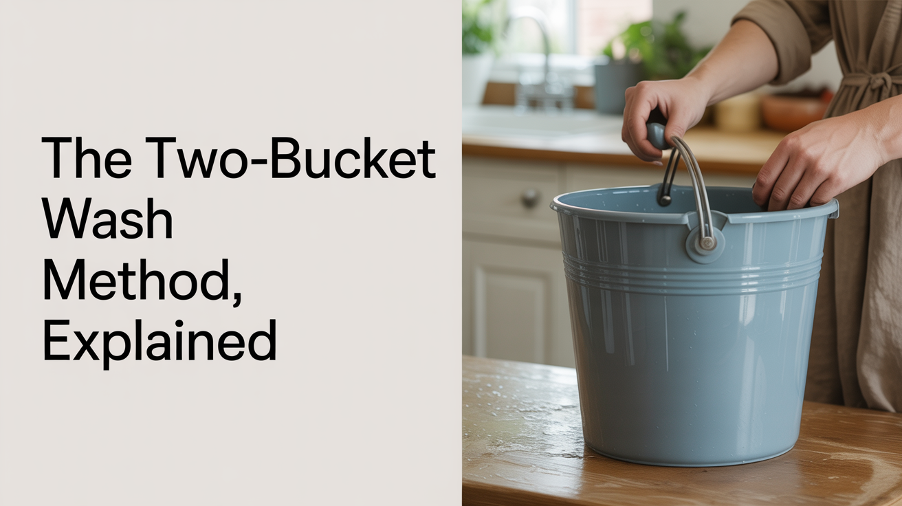 The Two-Bucket Wash Method, Explained
