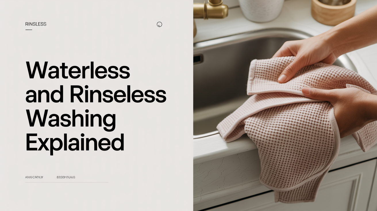 Waterless and Rinseless Washing Explained